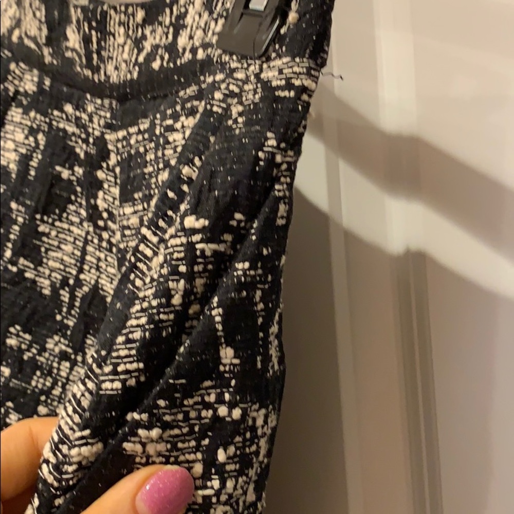 Black and white tweed Zara skirt - Picture 4 of 4
